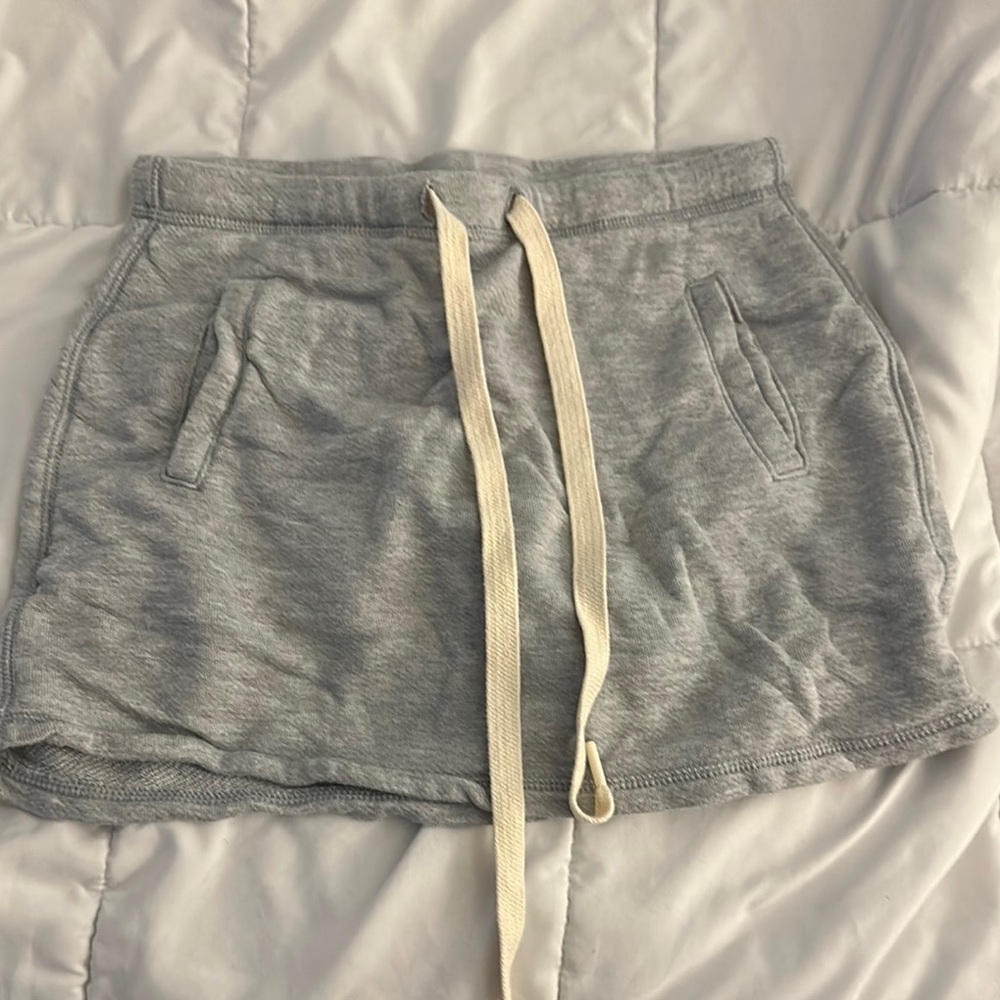 Gray Women's Casual Skort